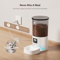 IMIPAW Automatic Cat Feeders - 5L / White - image 3