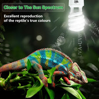 LUCKY HERP UVA UVB Reptile Light 10.0 - UVB5.0 23W - image 2