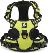 TRUE LOVE Adjustable No-Pull Dog Harness Reflective Pup Vest - XL / Neon Yellow - image 3