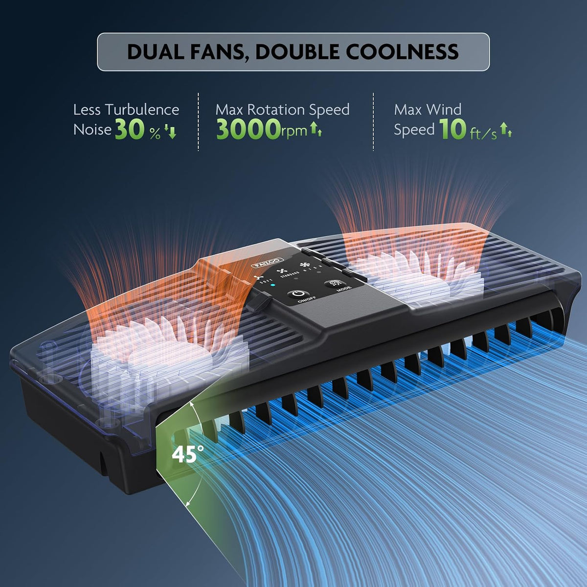 PAIZOO Aquarium Chiller Fan with Temp Probe & LCD Display - PZBC-1 - image 3