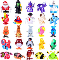 FUN LITTLE TOYS Wind Up Toys 25 PCs Assorted Animal Toys for Kid