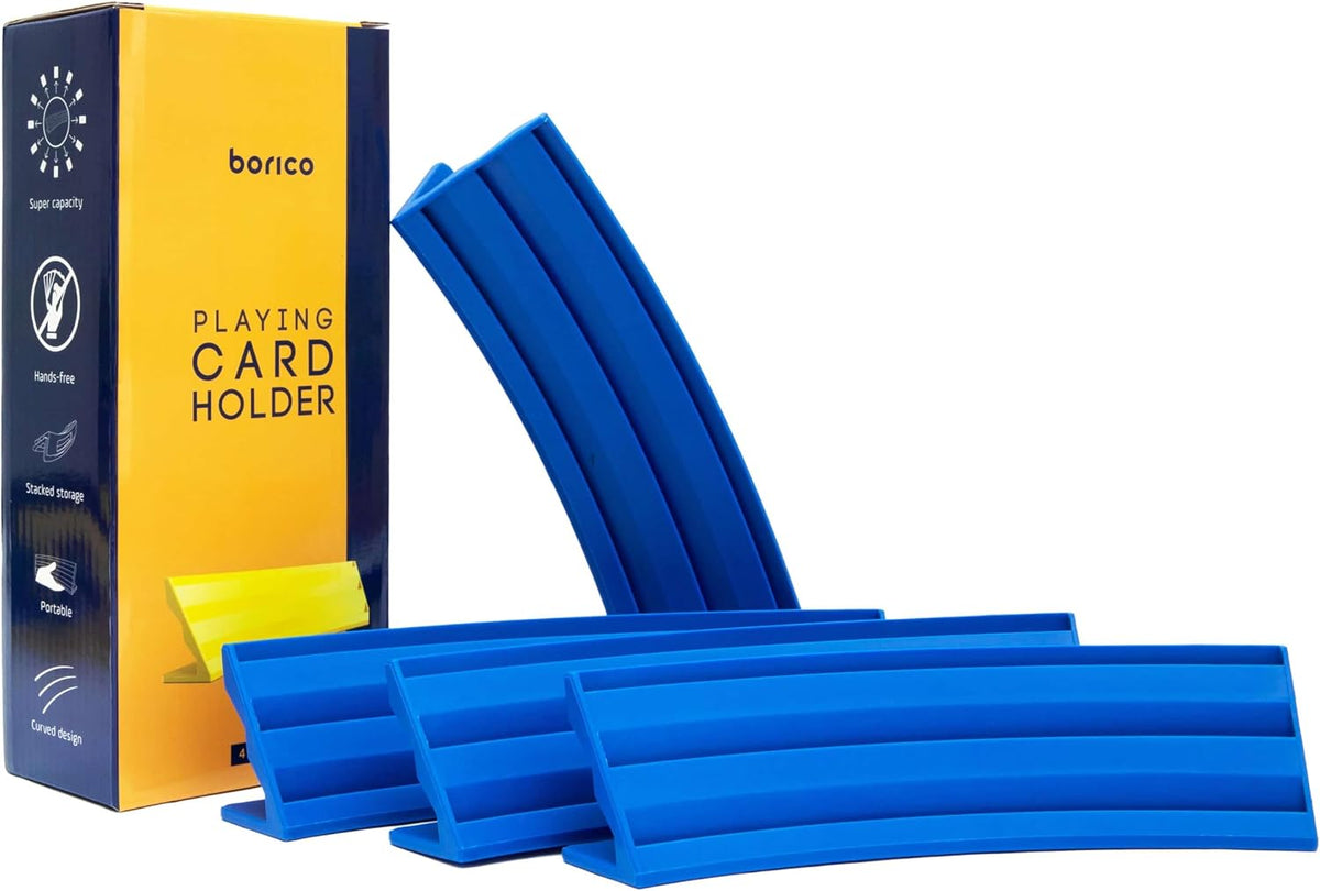 BORICO Card Holders for Playing Cards - Blue - image 2