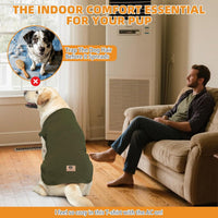 Halloween Dog Shirts for Large Dogs - Green & Light Green / XXX-Large(Chest 31", Back 25") - image 4