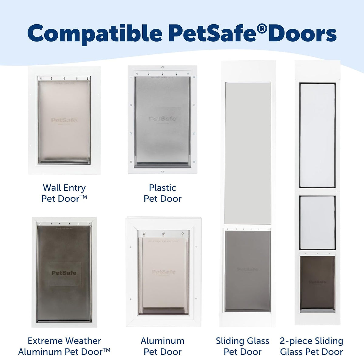 PetSafe Freedom Replacement Pet Door Flap, Non-Toxic Material - Medium (Pack of 6) - image 2