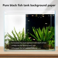Aquarium Background Paper Decor Fish Tank Backdrop Wallpaper - Matte finish / 23.6“H×78.7”L - image 4