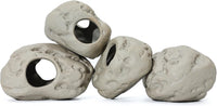 Aquarium Rock Smooth Cave Decor for Shrimp Cichlid Hiding – Essentials for Fish - Set 4