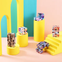 Zhanmai 20 Pieces Galaxy Infinity Cube Fidget Sensory Toy - 10 / Modern Style - image 4