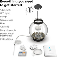 biOrb Classic 15 Acrylic 4-Gallon Aquarium with White LED Lights - LED Lighting / Black / 4 Gallon - image 3