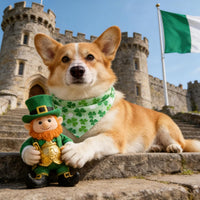 PAWCHIE Dog Bandanas Small Reversible Styles Pet Triangle Scarf Bibs - St. Patrick's Day Style / Small - image 2
