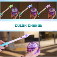 ATHLERIA Magic Flying Orb Ball, Boomerang Hover Balls - Flying Ball with Wand / Blue - image 2