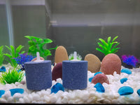 AQUANEAT Aquarium Air Stone 4x2 inch 2 Pack, Large Airstone - 2 inch 2 pcs - image 3