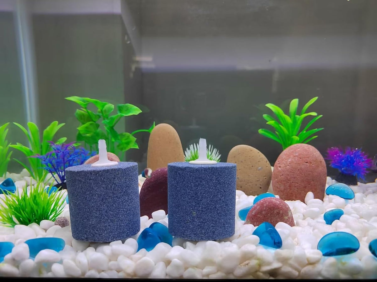 AQUANEAT Aquarium Air Stone 4x2 inch 2 Pack, Large Airstone - 2 inch 2 pcs - image 3