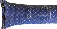 15" Cat Kicker Toy with Refillable Catnip Pocket (Navy) - Filled with Premium Canadian Catnip