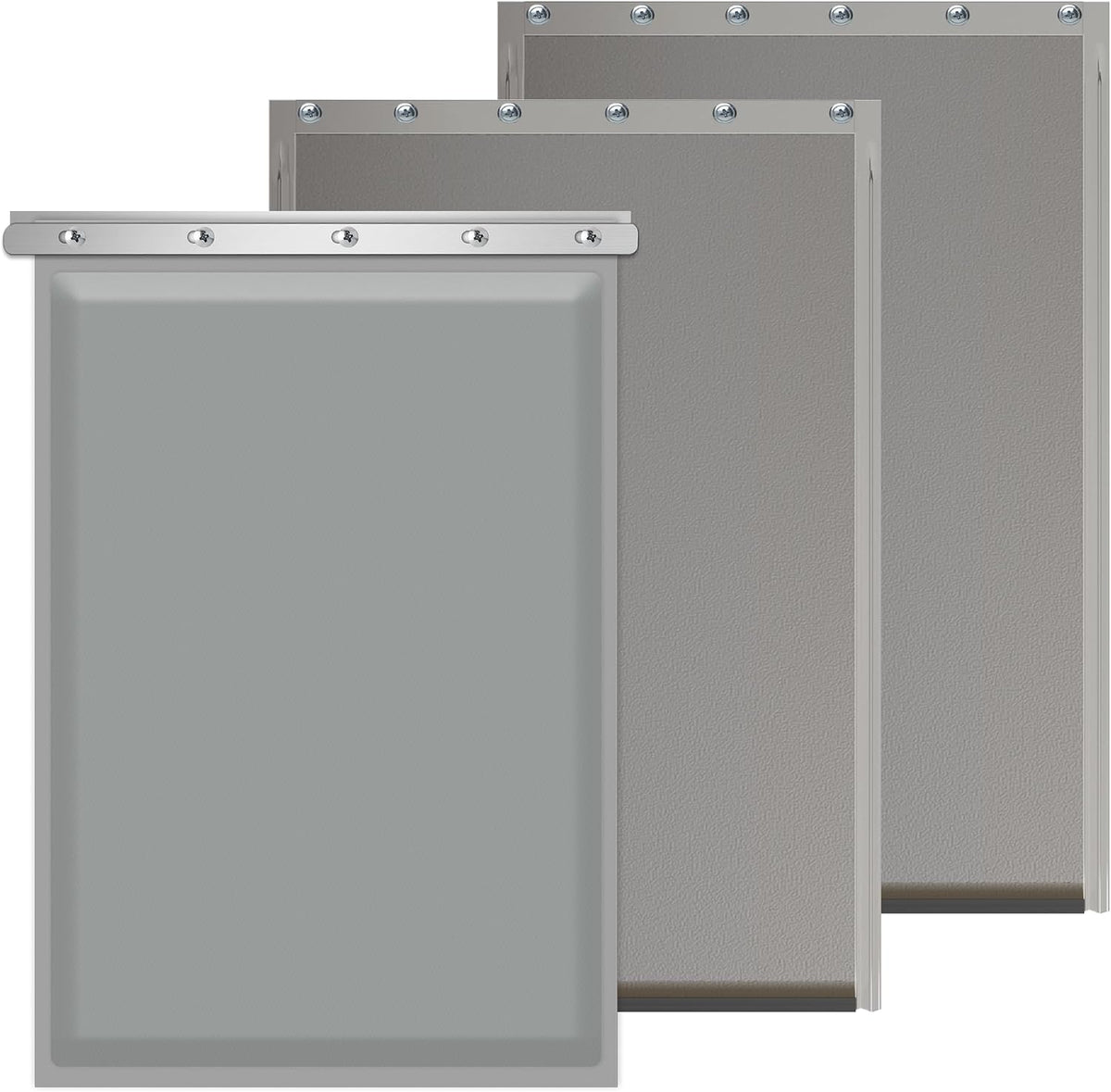 2-Pack Large Dog Door Replacement Flaps with Screws – Essentials for Dogs - 3-flap / Extra Large