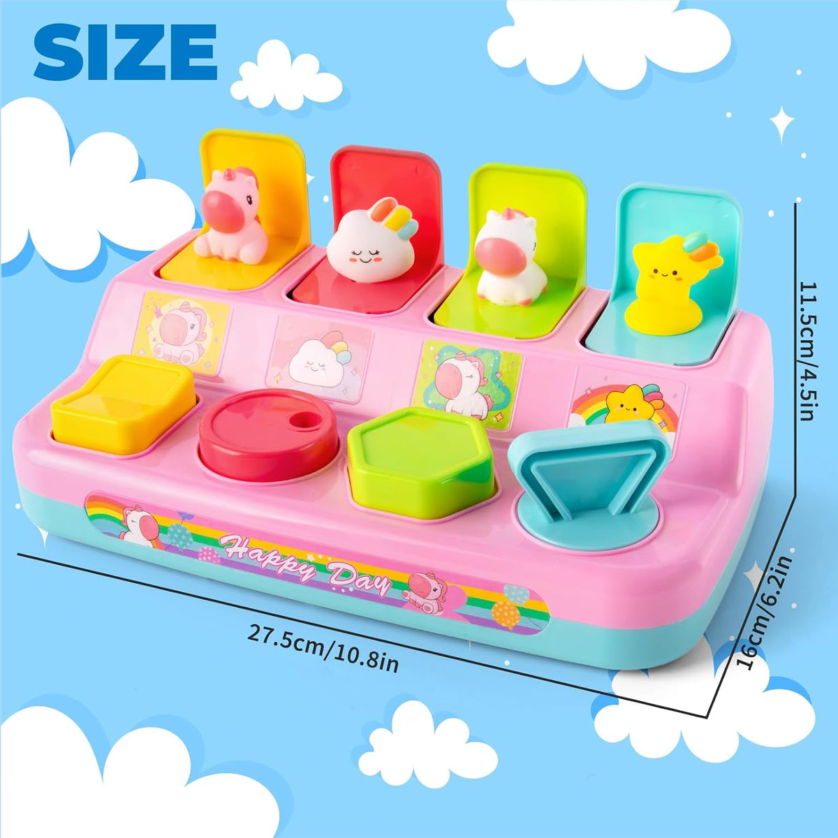 Tovol Zerky Montessori Cause & Effect Toy 12-18M - Princess's Sweet Dream - image 3