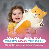 Cuddle Paws Unicorn Plush Body Pillow for Kids, Soft Toy - Fox / Large - 47 Inches - image 2