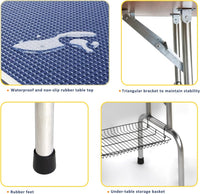ROOMTEC 46" Dog Grooming Table - Blue / 46in - image 4