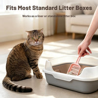 4 Pack Disposable Cat Litter Boxes - 4 Piece Set - image 4