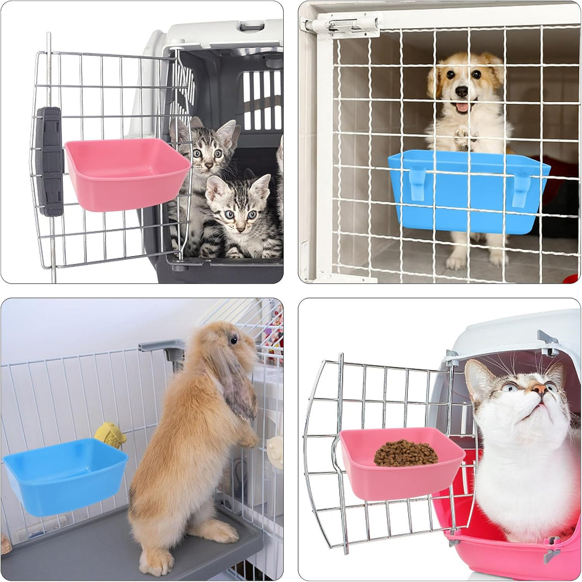 6 Pack Feeder, Hanging Feeder, Food and Water Container - S - image 4