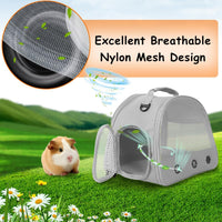 Guinea Pig Carrier Backpack - Grey / Upgraded Mesh - image 3
