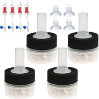 ALEGI 4pcs Small Aquarium Bio Sponge Filter, Up to – Essentials for Fish
