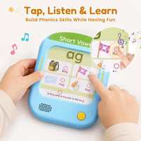 JoyCat Kids Learning Tablet - Blue:Phonics - image 4