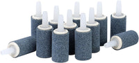 AQUANEAT Aquarium Air Stones 1 inch 12 Pack, Bubble Stone - 1 inch