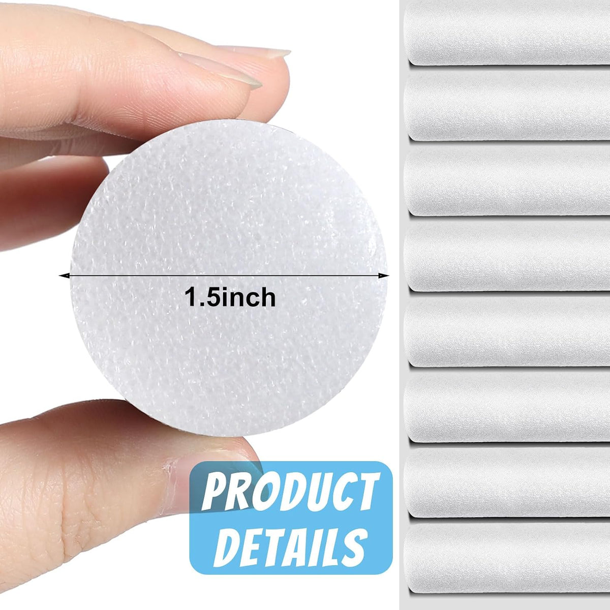 Kathfly 12 pack solid foam pool noodles, 1.5 x 35 inch, white - view 22