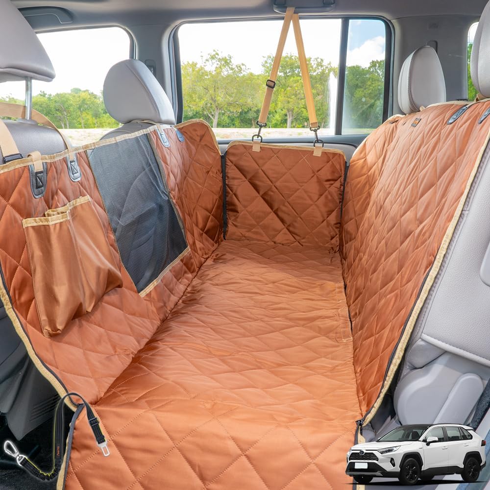 56"Wx60"L Dog Car Seat Cover for SUV & Truck - Standard / BROWN