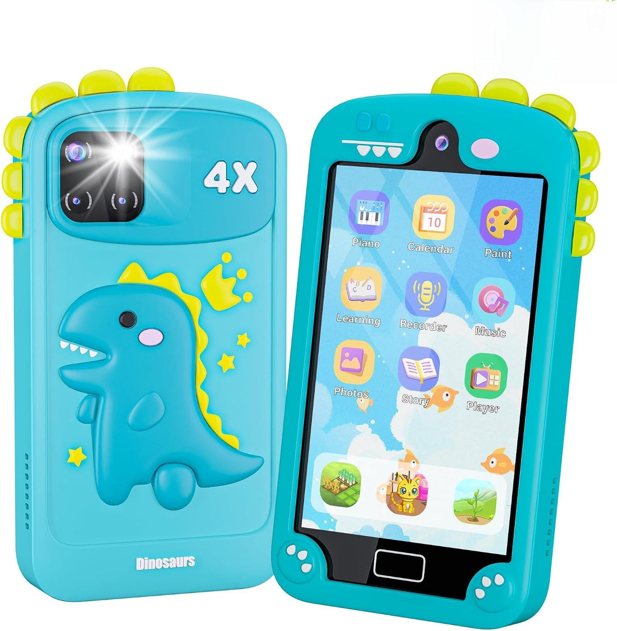 MOREXIMI pink kids smart phone with 2.8 inch touchscreen and holographic pyramid - view 4