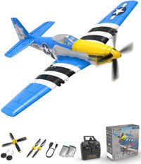 volantexrc RC Plane, 4CH Remote Control Airplane for Beginners & Adults – Fun for Kids & Family - Blue