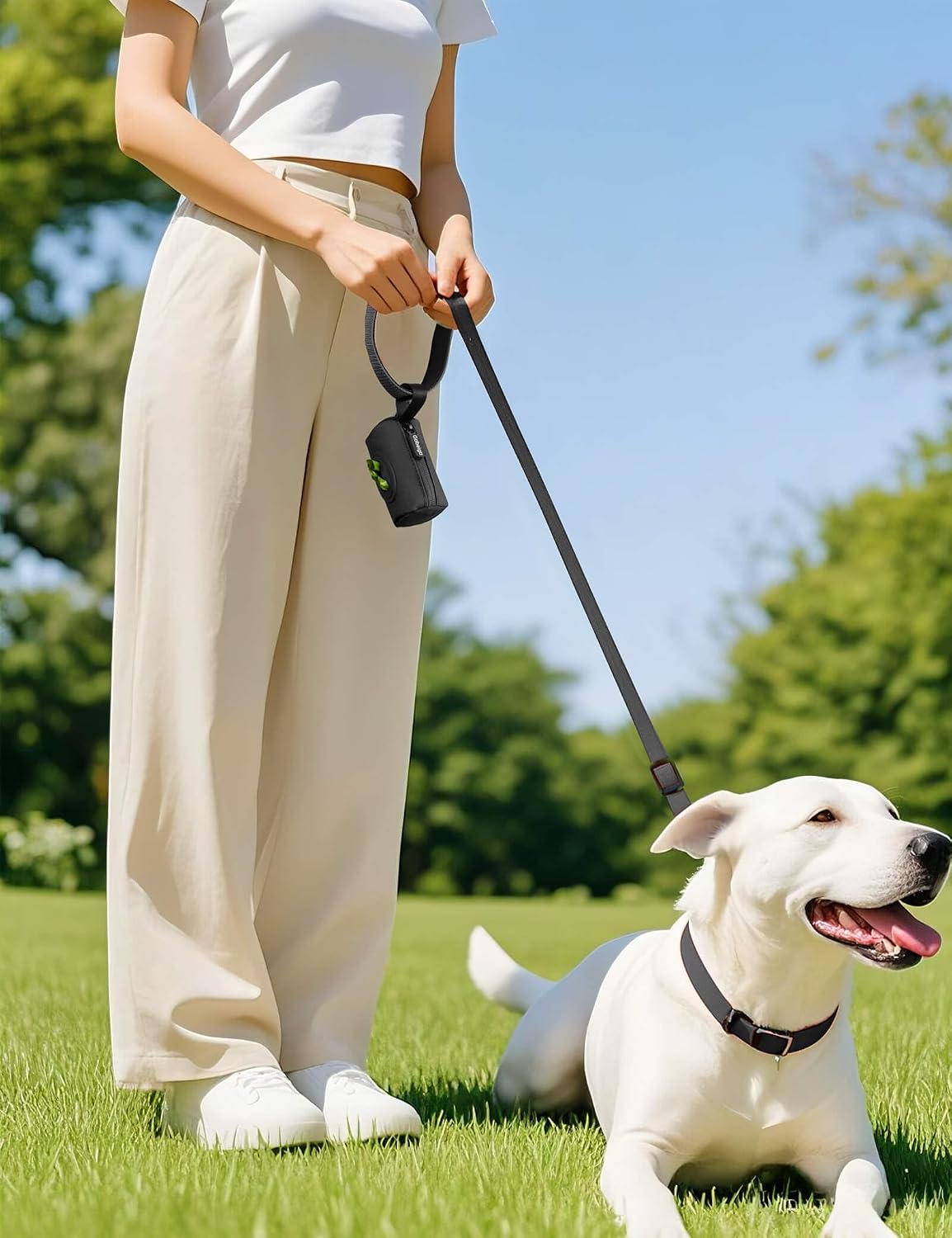 Gobeigo 2-in-1 Dog Poop Bag Holder【Easy Pull-Out Version】 – Essentials for Dogs - image 4