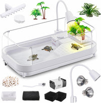 MoonOrange Small Turtle Tank Kit - L Kit-White Lamp