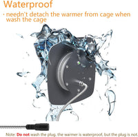 Bird Heater, Thermostatical Bird Warmer for Parakeets - image 4