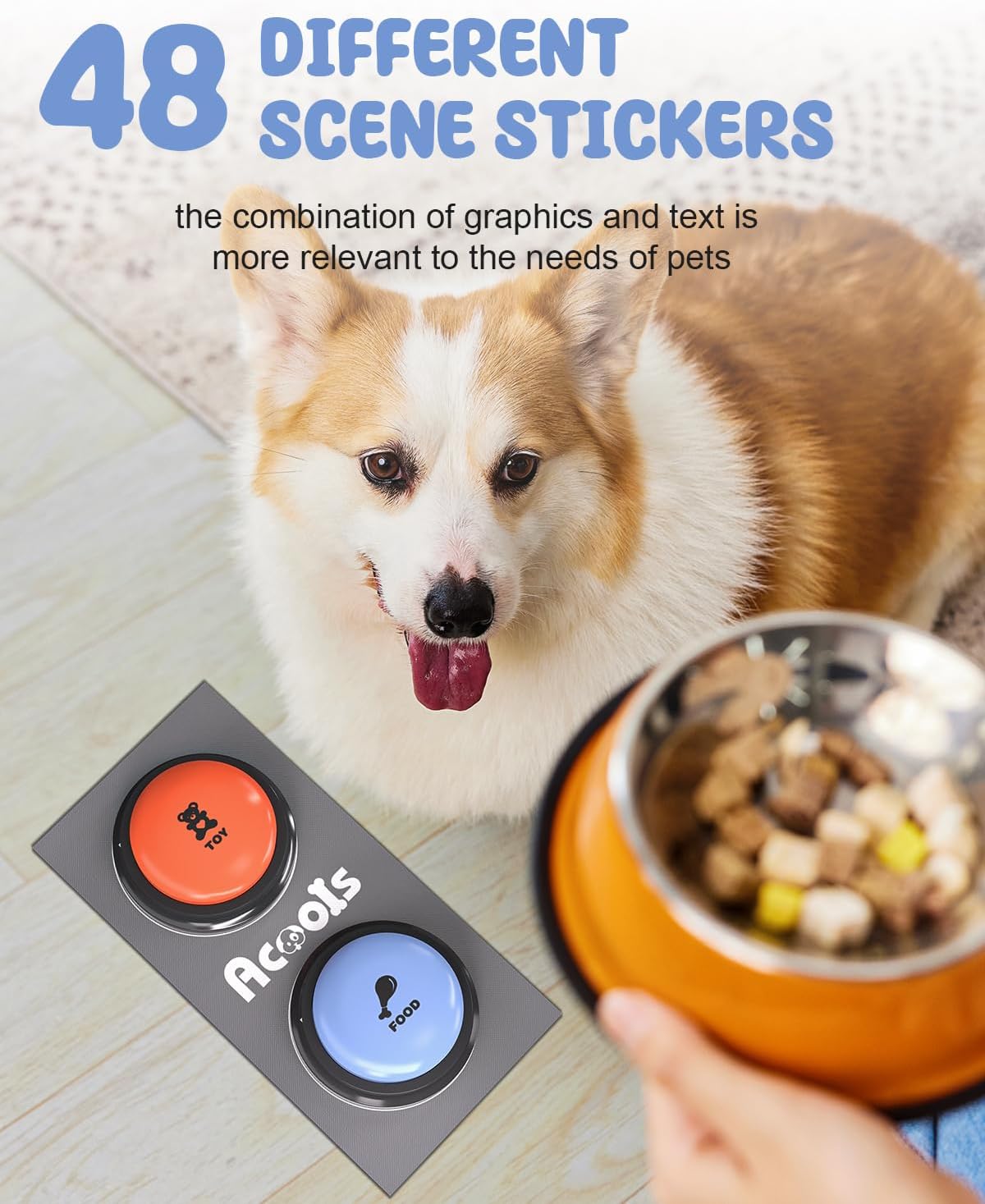Dog Buttons for Communication - B-9 Pack - image 3