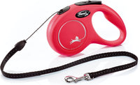 FLEXI Classic Cord Retractable Dog Leash - Red / Small - 16 ft (Cord) (Pack of 12)