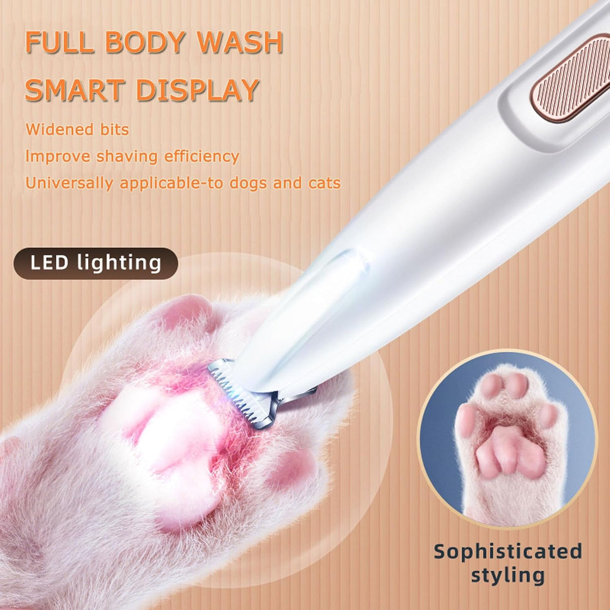 2Packs Speedy 2.0 Tail Cat Toys for Bored Indoor Adult Cats - 1pc Dog Paw Trimmer - image 2