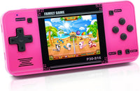 Handheld Game for Kids -Preloaded 220 Retro Video Games - Pink