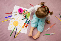 10Pcs Paint Brushes for Kids - Large (Pack of 2) - image 4