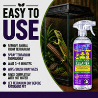 Absolutely Clean Amazing Reptile & Amphibian Terrarium Cleaner - 16 Fl Oz (Pack of 2) - image 3