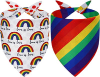 Halloween Dog Bandanas Large 2PCS - pride-26-RB CB / Small