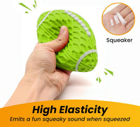 Puppy Toy, Interactive Squeaky Dog Ball Toys for Small Dogs – Essentials for Dogs - Green / Small - image 3