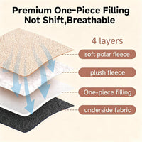 Dog Bed Mat 24x18, Washable Flat Pet Bed - 24x18" / Gray - image 3