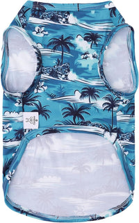 CuteBone Dog Shirts 2-Pack Soft Pet Clothes Breathable Summer Vest - X-Small / Hawaii style - image 3
