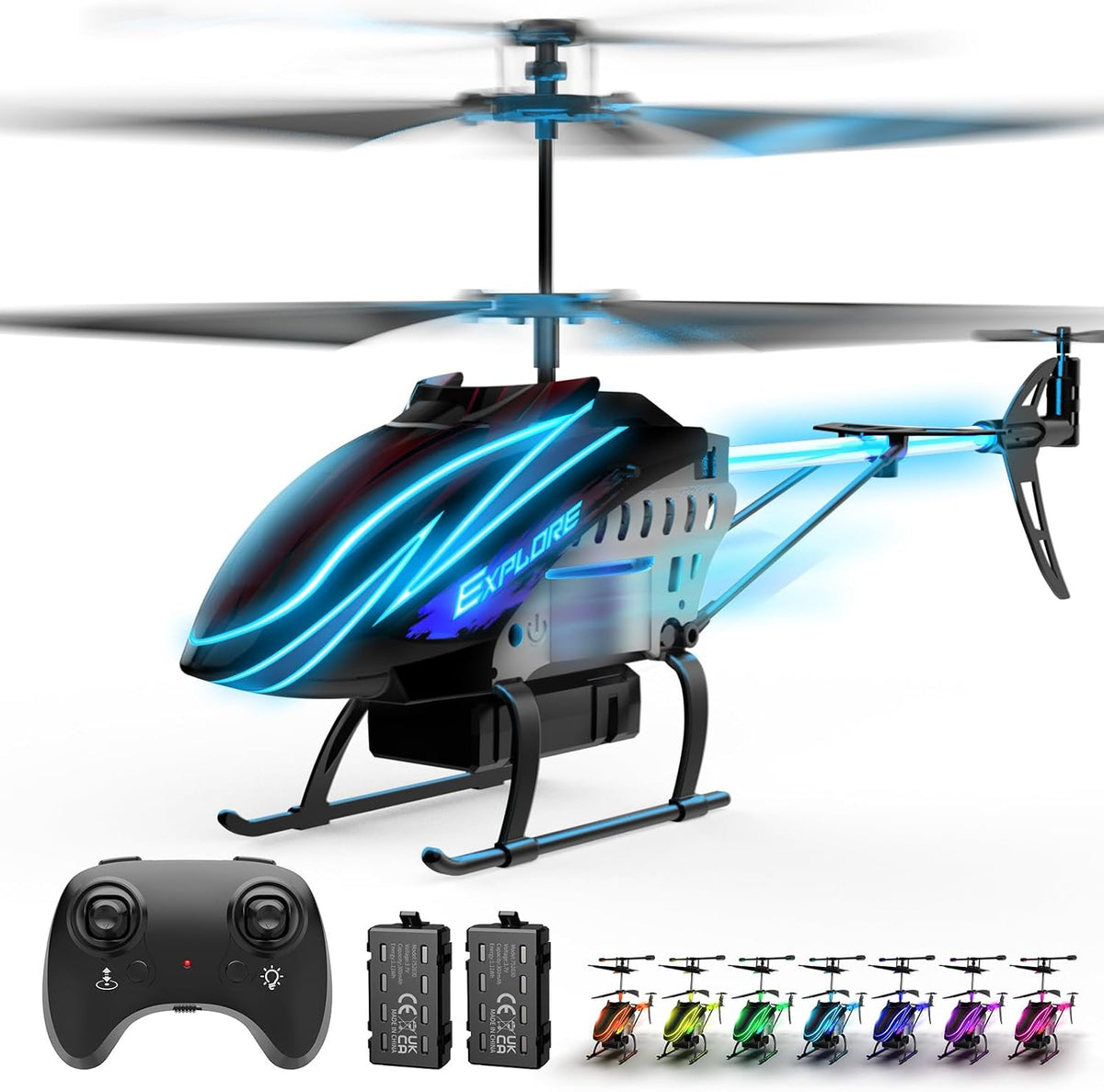 BUSSGO RC Helicopter, Remote Control Helicopter for Kids – Fun for Kids & Family