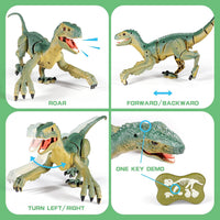 VERTOY Remote Control Dinosaur Toys for Kids - Velociraptor - image 4