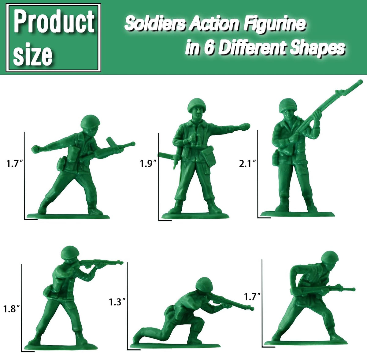HAPTIME Toys for Boys, Toy Soldiers Set - image 2