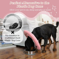Waterproof soft dog recovery collar with cushioned filling, 6 sizes - view 4