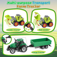 FRUSE Farm Sensory Bin Toys with Play Sand Kit & Tractor for Toddlers - image 3