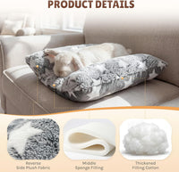 16.5 X 18in Washable Soft Rabbit Bed - Gray-Star - image 3
